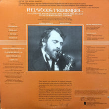 Carica l'immagine nel visualizzatore di Gallery, Phil Woods : I Remember... (LP, Album, Gat)