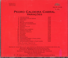 Carica l'immagine nel visualizzatore di Gallery, Pedro Caldeira Cabral, Francisco Perez (4) : Portugal: Variações (CD, Album)