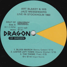 Carica l'immagine nel visualizzatore di Gallery, Art Blakey & The Jazz Messengers : Live In Stockholm 1960 (LP, Album)