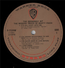 Carica l'immagine nel visualizzatore di Gallery, Marty Paich : The Modern Touch Of Marty Paich - The Broadway Bit (LP, Album, RE, wit)