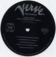 Carica l'immagine nel visualizzatore di Gallery, Buddy DeFranco And His Orchestra : Closed Session (LP, Album, RE)