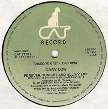 Carica l'immagine nel visualizzatore di Gallery, Gary Low : Forever, Tonight And All My Life (12")