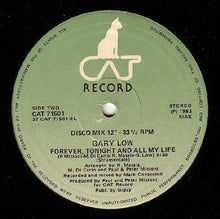 Carica l'immagine nel visualizzatore di Gallery, Gary Low : Forever, Tonight And All My Life (12")