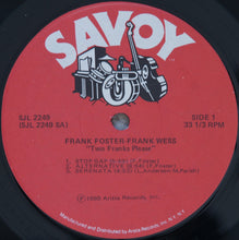 Carica l'immagine nel visualizzatore di Gallery, Frank Foster And Frank Wess : 2 Franks Please (2xLP, Comp)