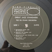 Carica l'immagine nel visualizzatore di Gallery, Gil Evans And His Orchestra Featuring Johnny Coles : Great Jazz Standards (LP, Album, Mono)