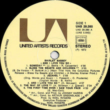 Carica l'immagine nel visualizzatore di Gallery, Shirley Bassey : And I Love You So (LP, Album)