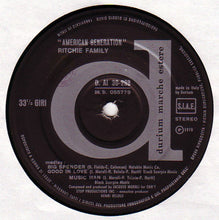 Carica l'immagine nel visualizzatore di Gallery, The Ritchie Family : American Generation (LP, Album, P/Mixed)