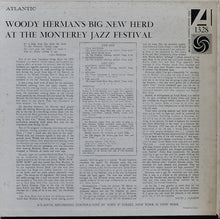 Carica l'immagine nel visualizzatore di Gallery, Woody Herman's Big New Herd : At The Monterey Jazz Festival (LP, Album, Mono)