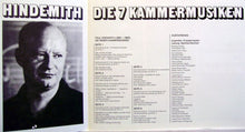 Carica l'immagine nel visualizzatore di Gallery, Paul Hindemith, Ensemble 13, Manfred Reichert, Maria Bergmann, Martha Schuster, Wolfgang Hock, Ulrich Koch, Martin Ostertag : Die 7 Kammermusiken (3xLP, Album + Box)
