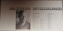 Carica l'immagine nel visualizzatore di Gallery, Paul Hindemith, Ensemble 13, Manfred Reichert, Maria Bergmann, Martha Schuster, Wolfgang Hock, Ulrich Koch, Martin Ostertag : Die 7 Kammermusiken (3xLP, Album + Box)