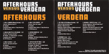 Carica l'immagine nel visualizzatore di Gallery, Afterhours / Verdena : Afterhours Versus Verdena (CD, Comp)
