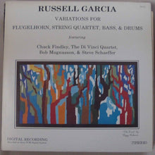 Carica l'immagine nel visualizzatore di Gallery, Russell Garcia : Variations For Flugelhorn, String Quartet, Bass, & Drums (LP, Album)
