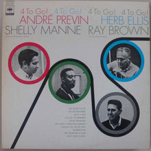 Carica l'immagine nel visualizzatore di Gallery, André Previn / Herb Ellis / Shelly Manne / Ray Brown : 4 To Go! (LP, Album, RE)