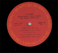Carica l'immagine nel visualizzatore di Gallery, André Previn / Herb Ellis / Shelly Manne / Ray Brown : 4 To Go! (LP, Album, RE)