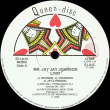 Carica l'immagine nel visualizzatore di Gallery, J.J. Johnson : Live! (LP, Album)