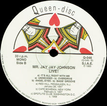 Carica l'immagine nel visualizzatore di Gallery, J.J. Johnson : Live! (LP, Album)