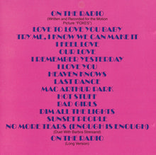Carica l'immagine nel visualizzatore di Gallery, Donna Summer : On The Radio - Greatest Hits Volumes I & II (CD, Comp, P/Mixed, RE)