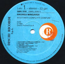 Carica l'immagine nel visualizzatore di Gallery, Andrea Mingardi : Eccitanti Conflitti Confusi (LP, Album)