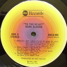 Carica l'immagine nel visualizzatore di Gallery, Mark-Almond : To The Heart (LP, Album, Ter)