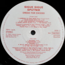 Carica l'immagine nel visualizzatore di Gallery, Sigue Sigue Sputnik : Dress For Excess (LP, Album)