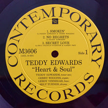 Carica l'immagine nel visualizzatore di Gallery, Teddy Edwards : Heart & Soul (LP, Album, Mono)