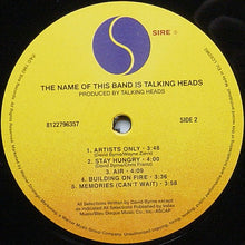 Carica l'immagine nel visualizzatore di Gallery, Talking Heads : The Name Of This Band Is Talking Heads (2xLP, Album, RE, RM, 180)