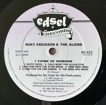 Carica l'immagine nel visualizzatore di Gallery, Roky Erickson And The Aliens : I Think Of Demons (LP, Album, RE)
