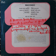 Carica l'immagine nel visualizzatore di Gallery, Nino De Rose Trio : Macondo (LP, Album)