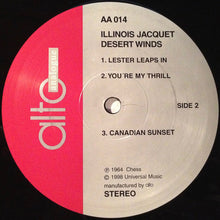 Carica l'immagine nel visualizzatore di Gallery, Illinois Jacquet : Desert Winds (LP, Album, Ltd, Num, 180)
