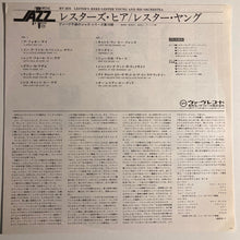Carica l'immagine nel visualizzatore di Gallery, Lester Young And His Orchestra : Lester's Here (LP, Comp, Mono, RE)