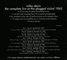 Carica l'immagine nel visualizzatore di Gallery, Miles Davis : The Complete Live At The Plugged Nickel 1965 (8xCD + Box, Album)