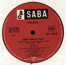 Carica l'immagine nel visualizzatore di Gallery, Hans Koller : Relax With My Horns (LP, Album)