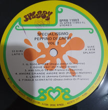 Carica l'immagine nel visualizzatore di Gallery, Peppino Di Capri : Specialissimo Vol. 2 (LP, Comp)