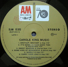 Carica l'immagine nel visualizzatore di Gallery, Carole King : Music (LP, Album, Gat)