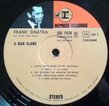 Carica l'immagine nel visualizzatore di Gallery, Frank Sinatra : A Man Alone (LP, Album)