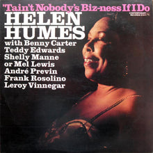 Carica l'immagine nel visualizzatore di Gallery, Helen Humes : 'Tain't Nobody's Biz-ness If I Do (LP, Album, RE, RM)
