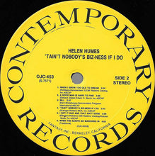 Carica l'immagine nel visualizzatore di Gallery, Helen Humes : 'Tain't Nobody's Biz-ness If I Do (LP, Album, RE, RM)