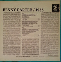 Carica l'immagine nel visualizzatore di Gallery, Benny Carter : 1933 (LP, Comp, RE, RM)