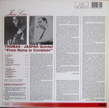 Carica l'immagine nel visualizzatore di Gallery, Thomas - Jaspar Quintet : From Rome To Comblain (LP)