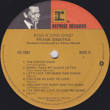 Carica l'immagine nel visualizzatore di Gallery, Frank Sinatra : Ring-A-Ding Ding! (LP, Album, RE)