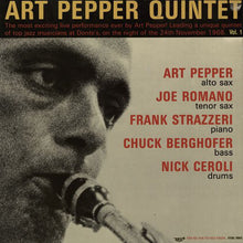 Carica l'immagine nel visualizzatore di Gallery, Art Pepper Quintet : Live At Donte's Vol. 1 (LP, Album)
