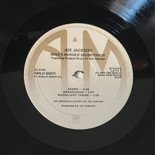 Carica l'immagine nel visualizzatore di Gallery, Joe Jackson : Mike's Murder - The Motion Picture Soundtrack (LP, Album)