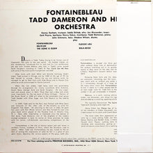 Carica l'immagine nel visualizzatore di Gallery, Tadd Dameron : Fontainebleau (LP, Album, Mono, RE)