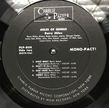 Carica l'immagine nel visualizzatore di Gallery, Barry Miles : Miles Of Genius (LP, Album, Mono)