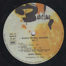 Carica l'immagine nel visualizzatore di Gallery, Baden Powell Quartet : Vol. 2 (LP, Album)