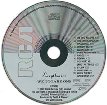 Carica l'immagine nel visualizzatore di Gallery, Eurythmics : We Too Are One (CD, Album)