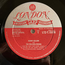 Carica l'immagine nel visualizzatore di Gallery, Benny Golson And The Philadelphians : Benny Golson & The Philadelphians (LP, Album, Mono)