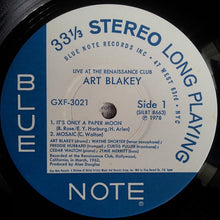 Carica l'immagine nel visualizzatore di Gallery, Art Blakey : Live At The Renaissance Club (LP, Album, Ltd)