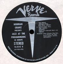 Carica l'immagine nel visualizzatore di Gallery, Various : Norman Granz Presents "Jazz At The Philharmonic" In Europe (LP, Album)