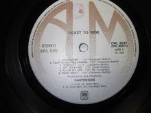 Carica l'immagine nel visualizzatore di Gallery, Carpenters : Ticket To Ride (LP, Album)